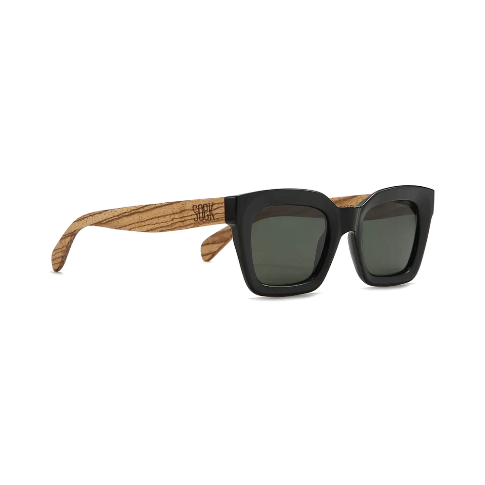 SOEK 'Zahra' (Midnight/Nude) Eco-Friendly Sunglasses