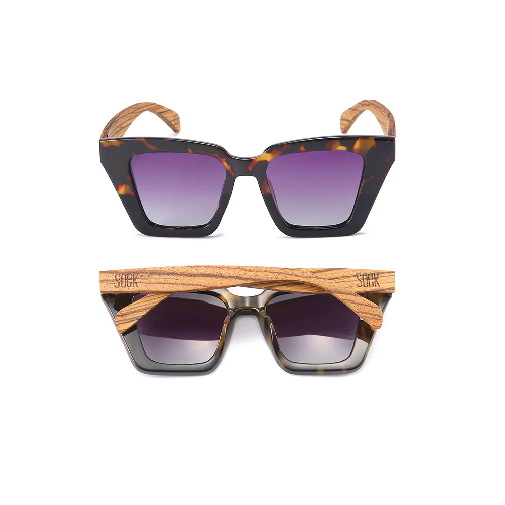 SOEK 'Edgy Tapered' Shape Icon Sunglasses
