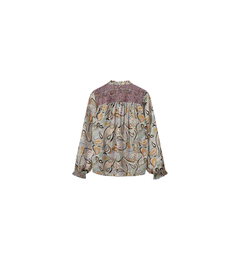 Detta Arzu blouse in paisley print, by Mos Mosh 