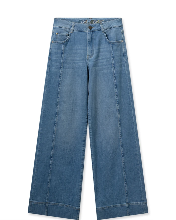 Mos Mosh 'MMReem' Pincourt Jeans ( Washed Blue)