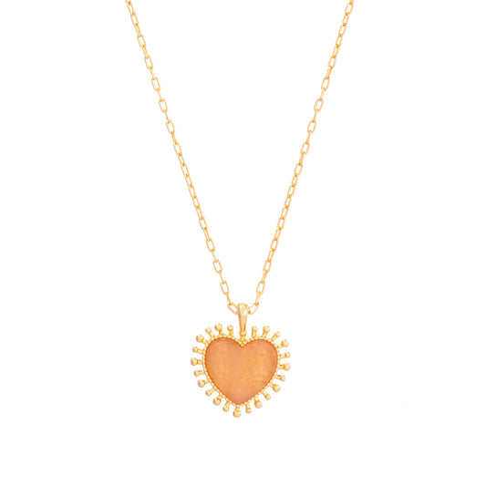 Mini Heart pendant necklace by Talis Chains 