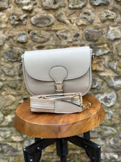 Leather Saddle Bag