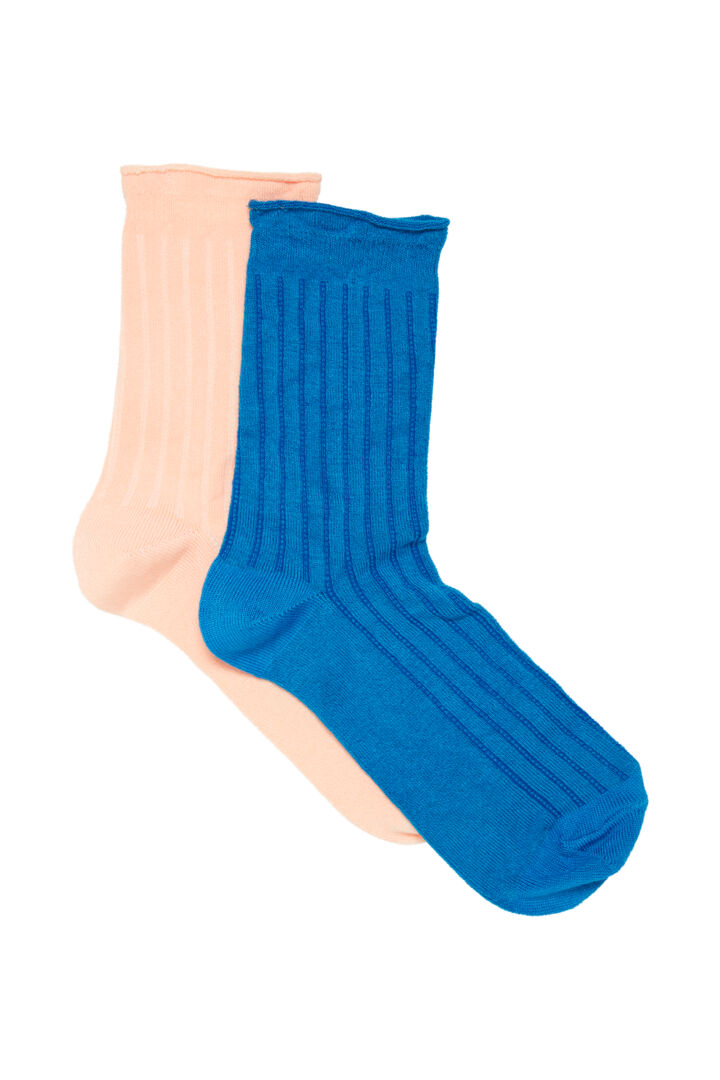 FRANSA 'Bambia' Socks (Pink/Blue)