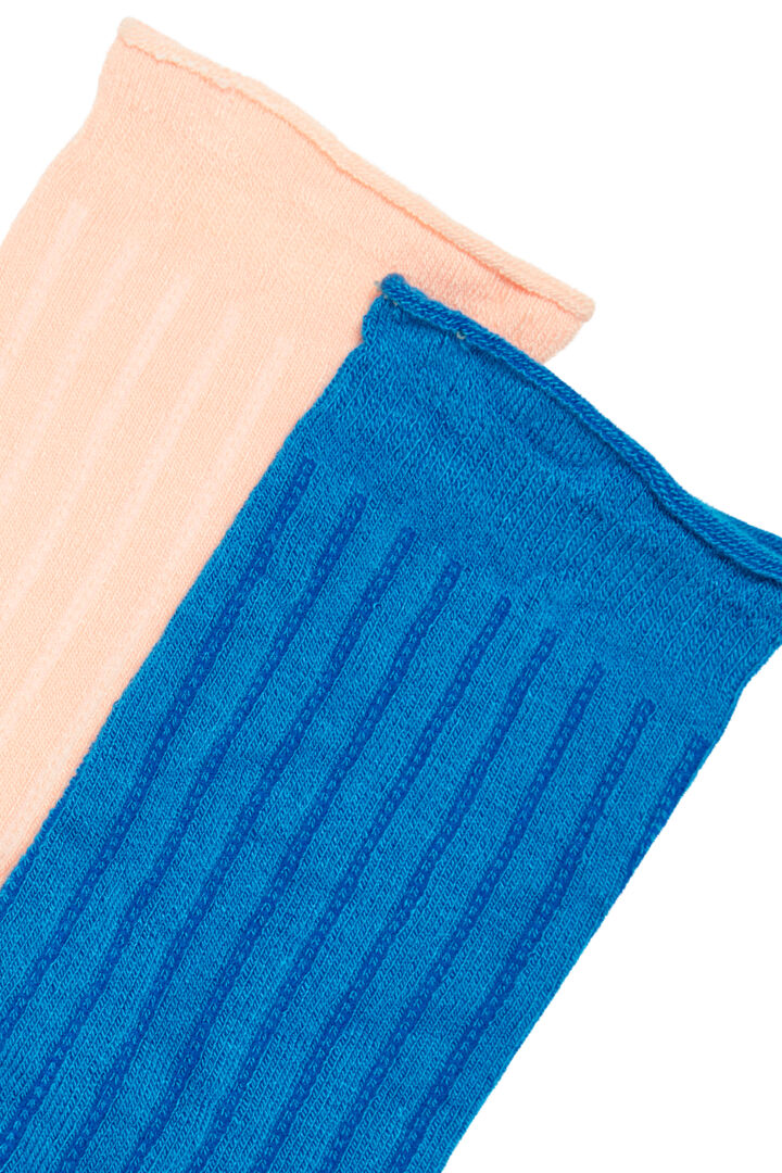 FRANSA 'Bambia' Socks (Pink/Blue)