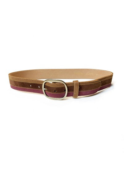 Stunning FRNCH leather belt in shades of brown. Cute gold buckle just finishes this piece off perfectly. A great Jeans belt. Made in Italy this belt is 100% leather.