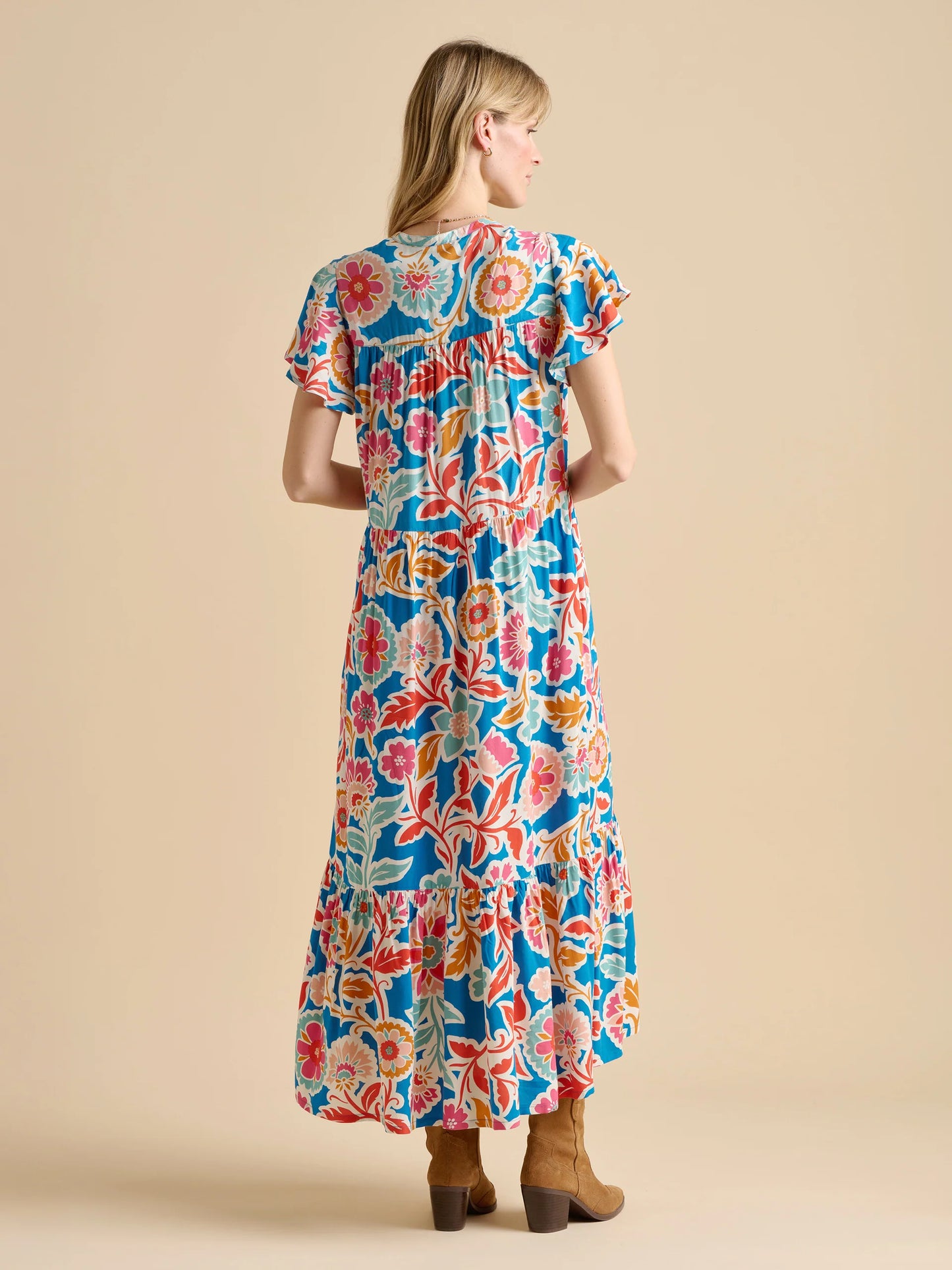 BRAKEBURN "Full Bloom Maxi Dress" (Floral)