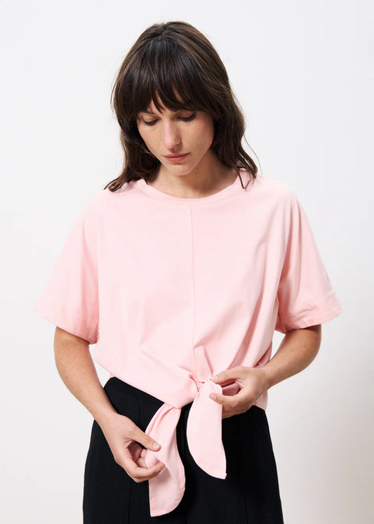 FRNCH "Carina T Shirt" (Rose/Gris)