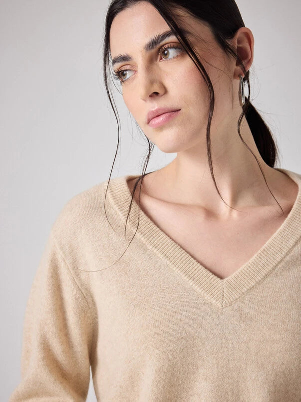 NOTSHY "Lucien Jumper" (Beige Chine/Celeste)