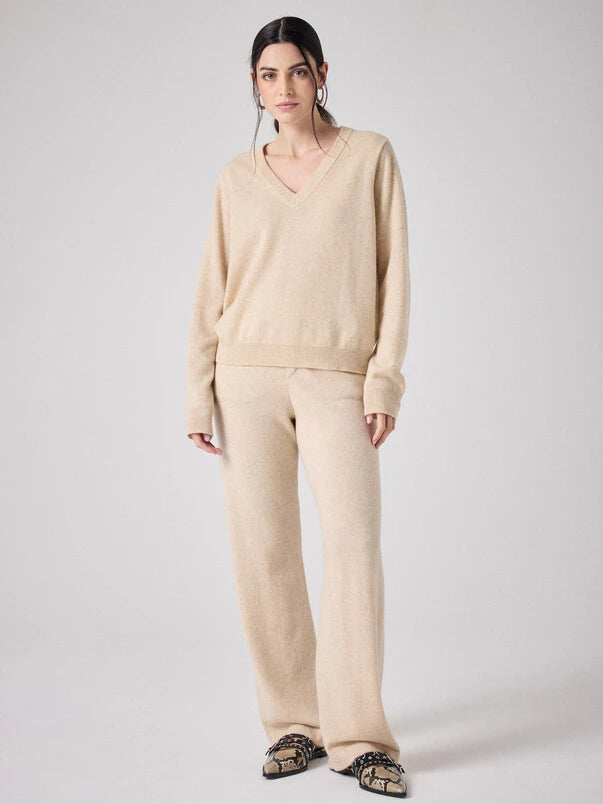 NOTSHY "Lucien Jumper" (Beige Chine/Celeste)