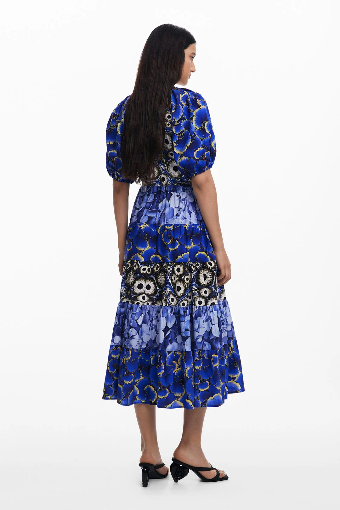 DESIGUAL "Cells  Lacroix Dress" (Navy)