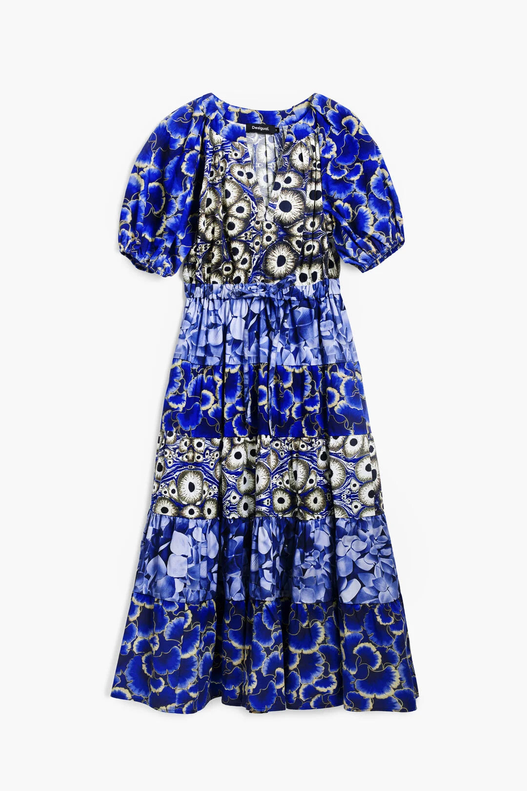 DESIGUAL "Cells  Lacroix Dress" (Navy)