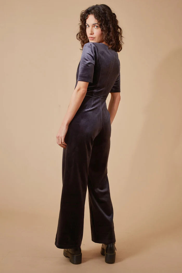 TRAFFIC PEOPLE "Clan Jumpsuit" (Charcoal)