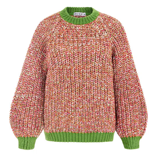 CARA & THE SKY "Debbie Jumper" (Olive)