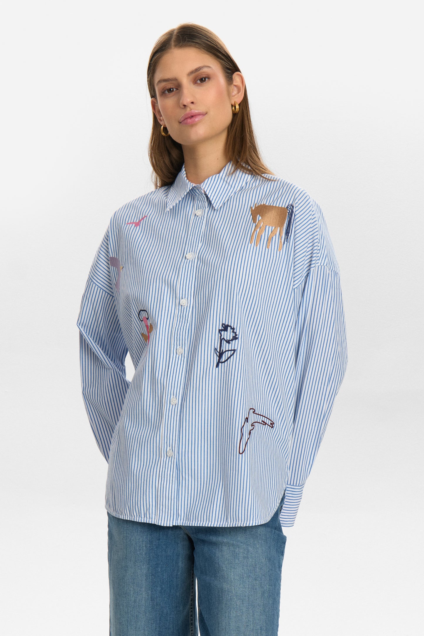 NUMPH "NUDebora Shirt" (Regata)