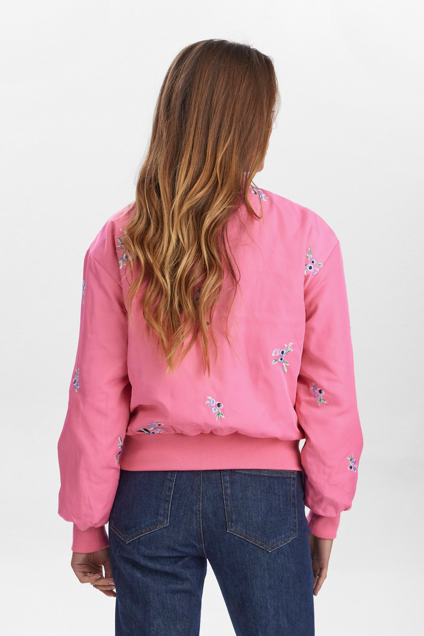 NUMPH "NUEllanora Embroidery Jacket" (Pink Carnation)