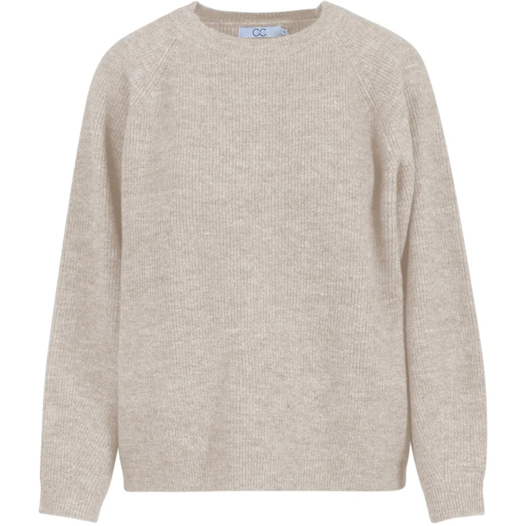 CC HEART 'Emma' Knit Sweater (Dark Grey/Hazel)