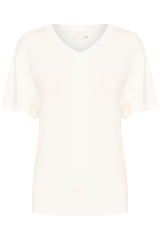 super soft short sleeves T shirt with a V neck . perfect for Spring. Viscose mix.