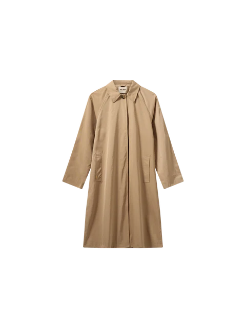 MOS MOSH 'MMFriel' Trench Coat (Sesame)