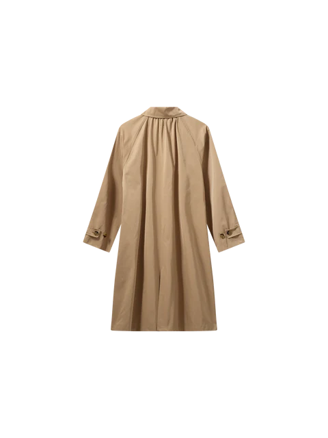 MOS MOSH 'MMFriel' Trench Coat (Sesame)