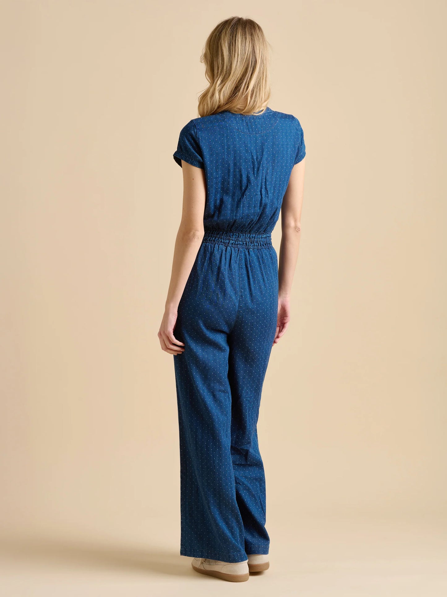 BRAKEBURN "Spot Denim Jumpsuit"