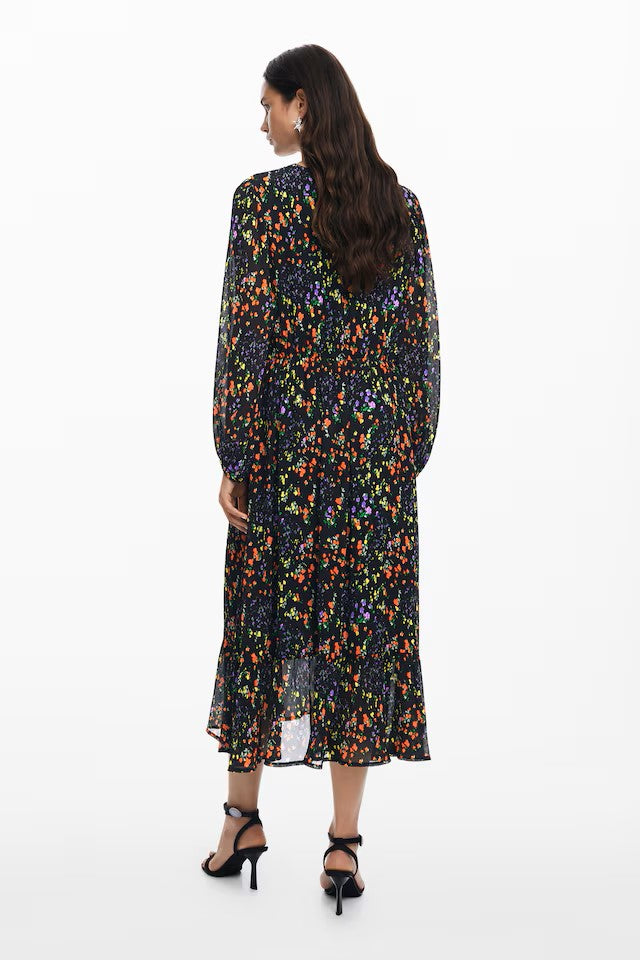 DESIGUAL "Kansas City Dress" (Black)