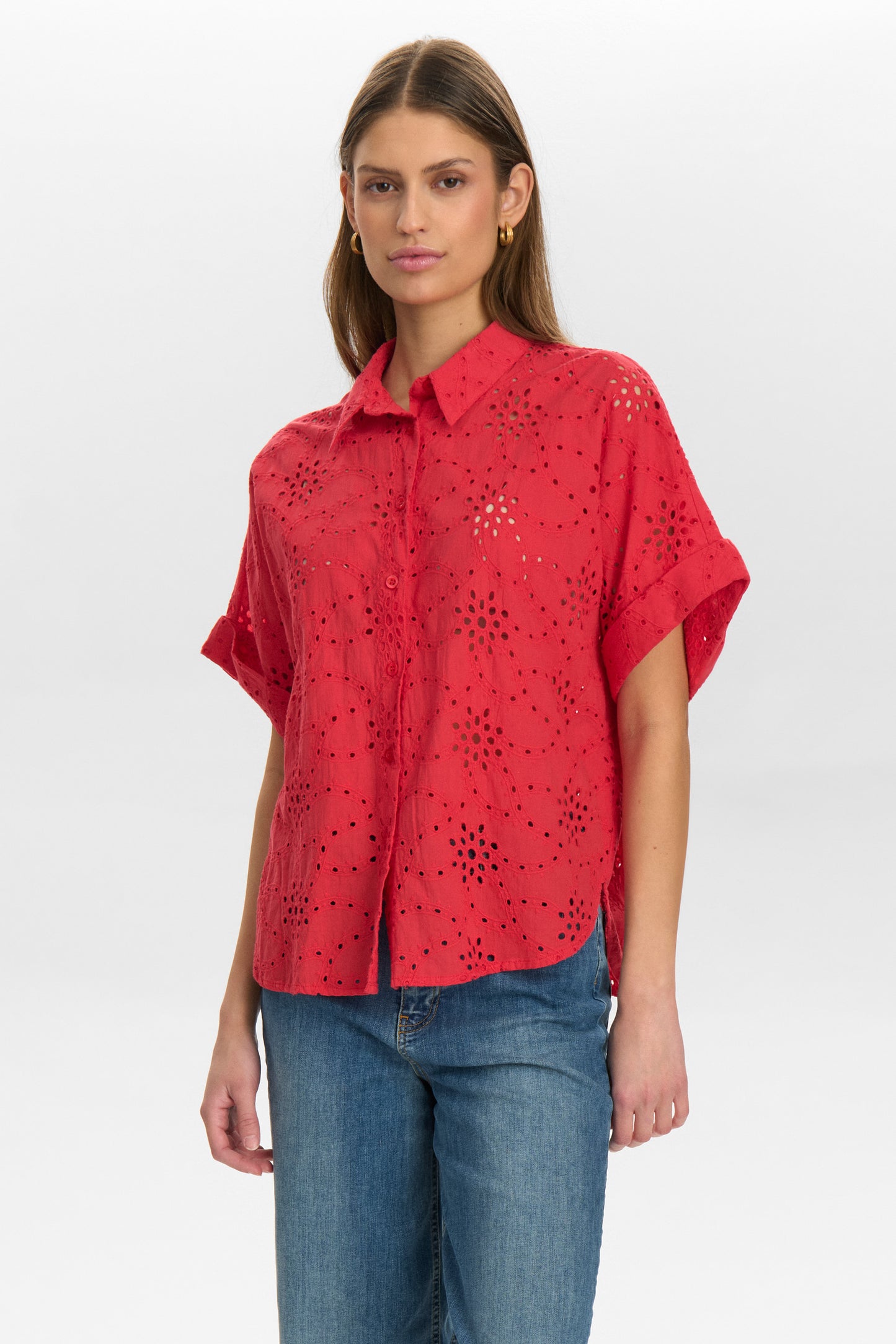 NUMPH "NUKarissa Shirt" (Geranium)