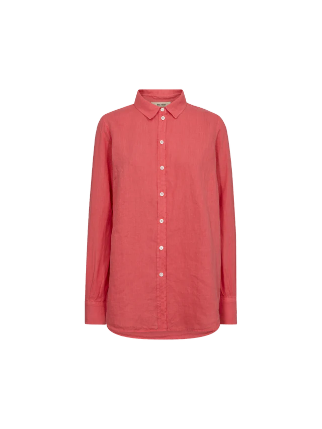 MOS MOSH "MMKarli Linen Shirt" (Cayenne)