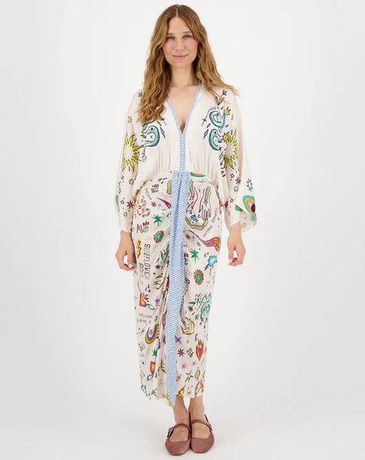 ME 369 "Sophia Kimono Dress" (Enlightenment)