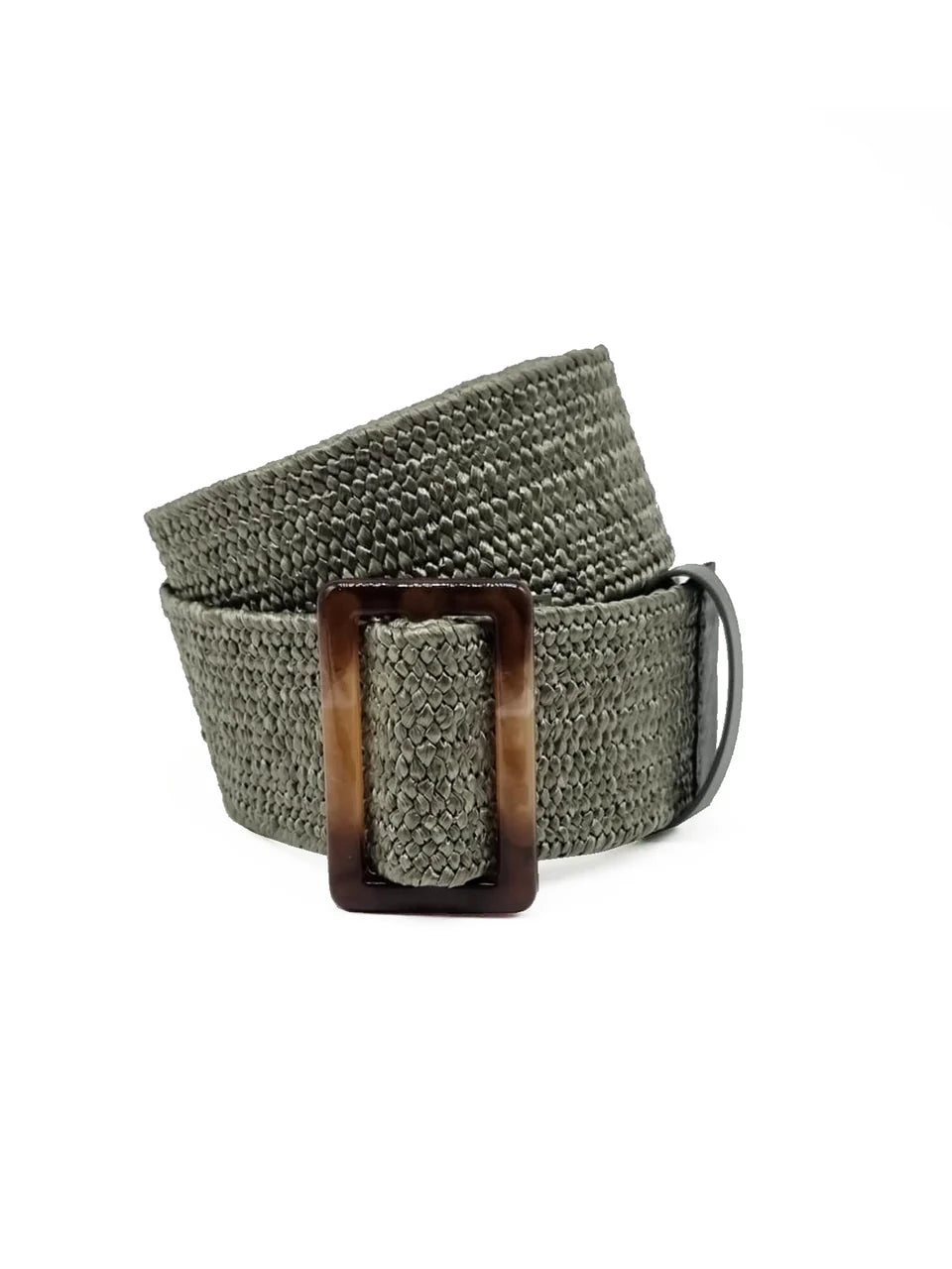 NOOKI 'Kylie' Belt (Khaki/Black/Rainbow)