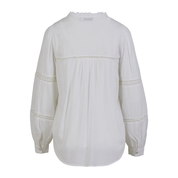 COSTER COPENHAGEN 'Lace' Shirt (White)