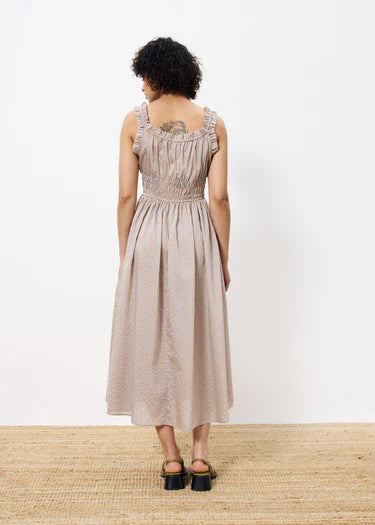 FRNCH "Louisane Dress" (Beige)