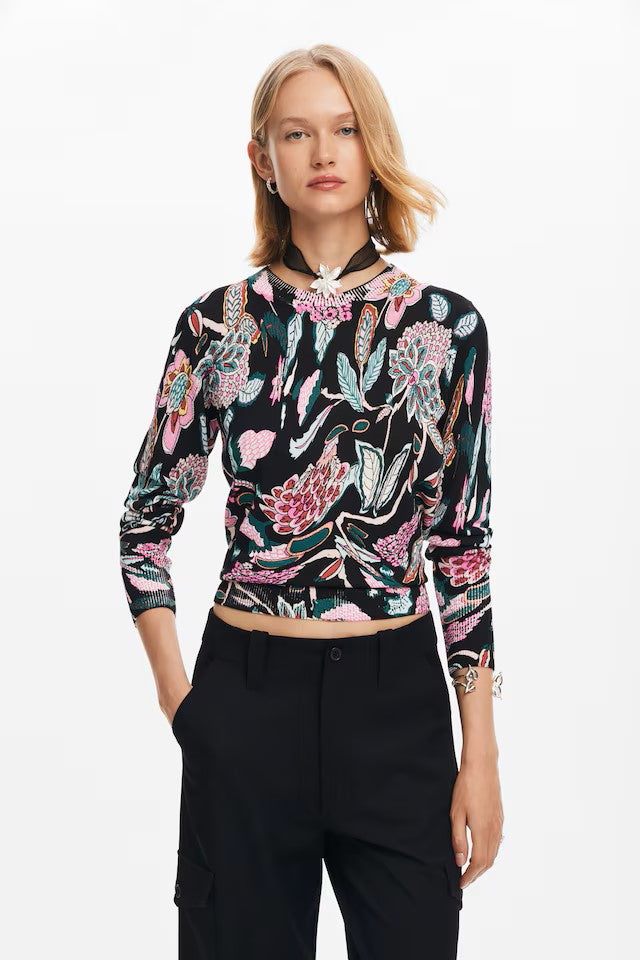 DESIGUAL "Manchester Jumper" (Black)