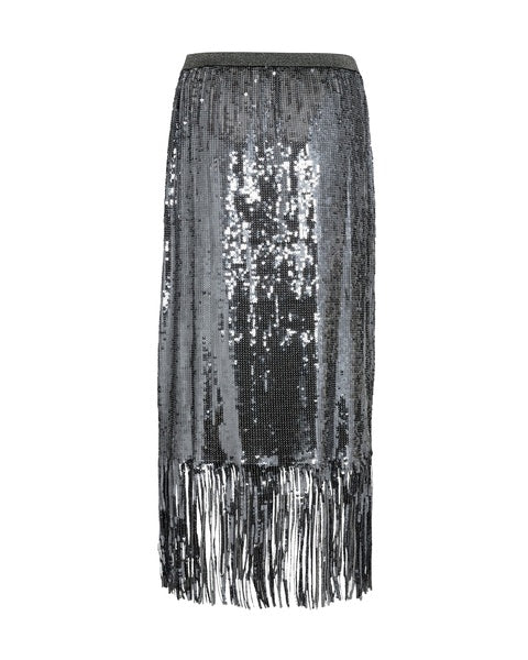 MOS MOSH "MMMiaz Sequin Skirt" (Silver)