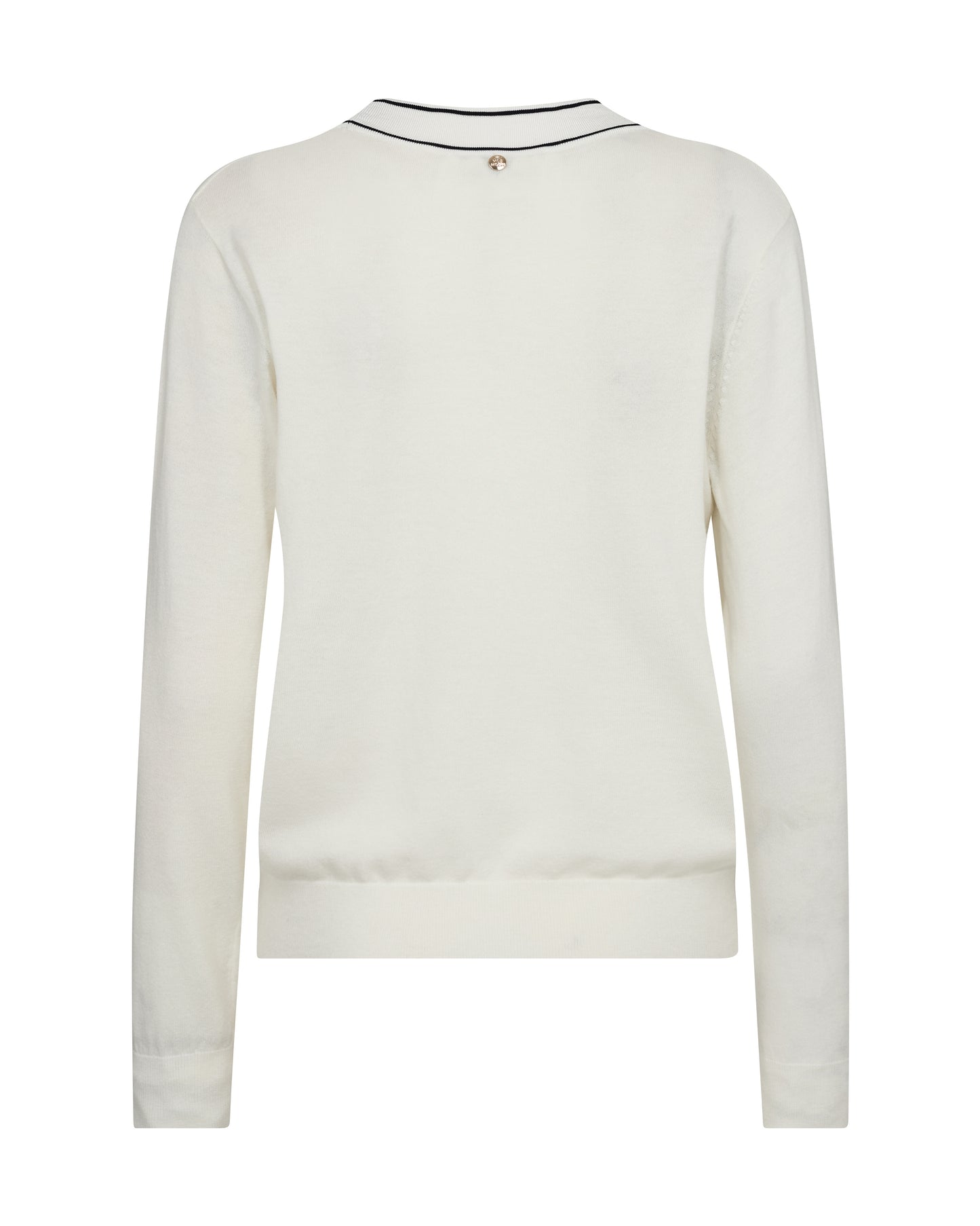 MOS MOSH "MMRelena Prep V-Neck Knit" (Ecru)