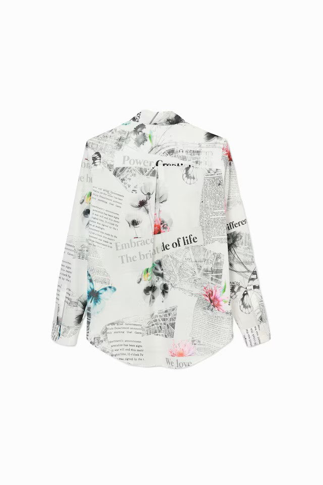 DESIGUAL "Nara Shirt" (White)