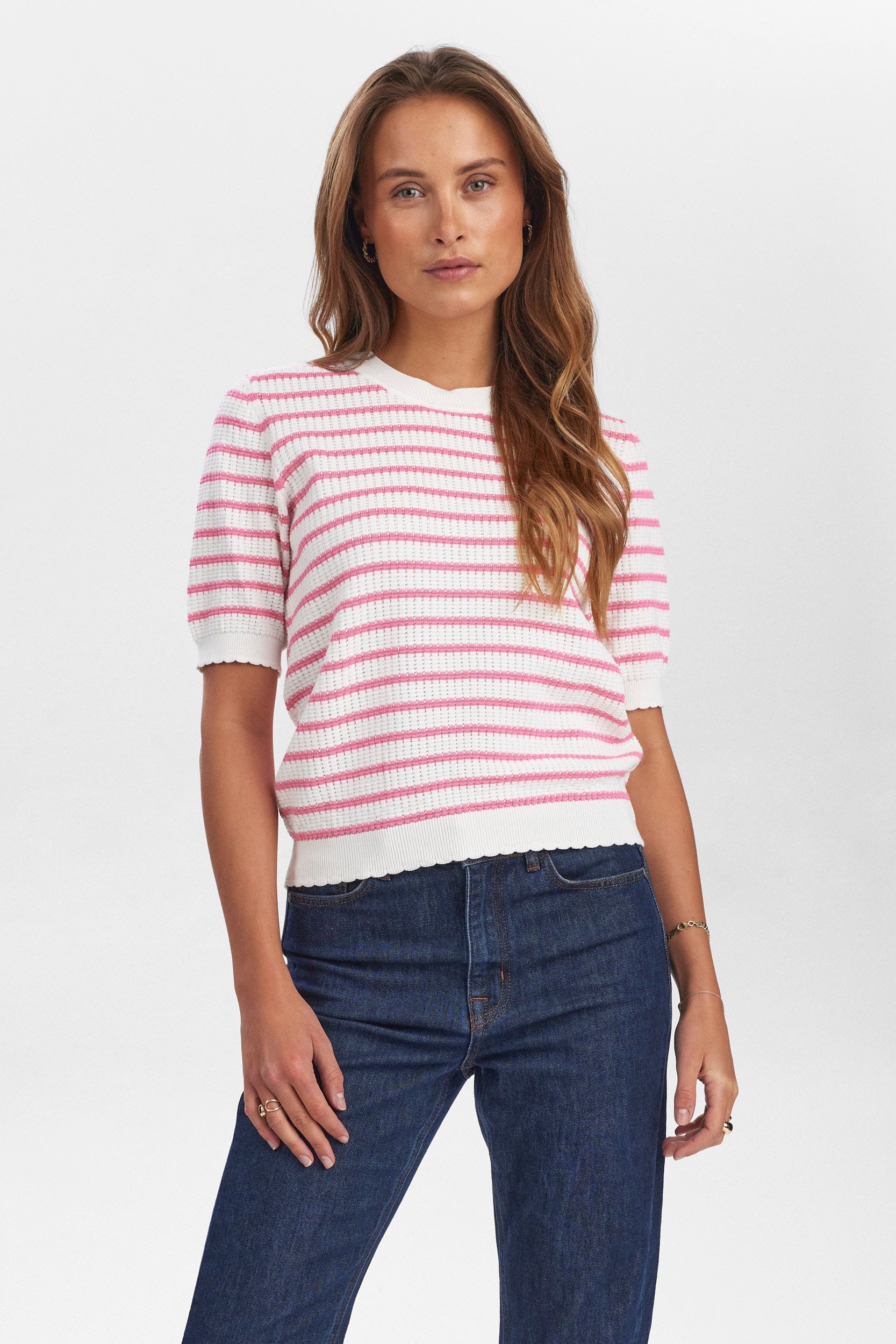 Short summer knit is organic cotton