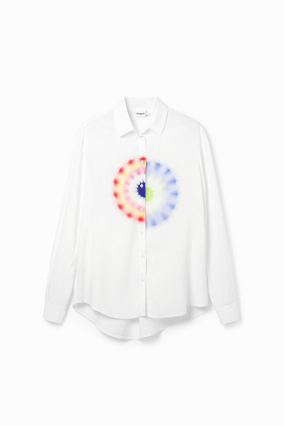 ohm printed shirt blouse by desigual 