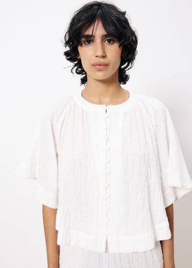 FRNCH "Perrine Blouse" (Creme)