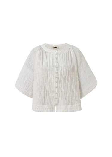 FRNCH "Perrine Blouse" (Creme)