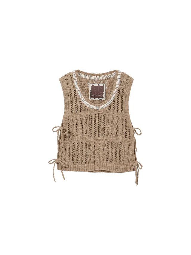 HEYANNO "MMHPlay Patch Vest" (Travertine)