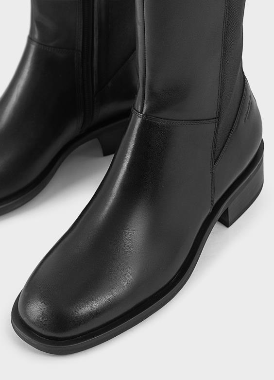 VAGABOND "Sheila Leather Long boot" (Black)