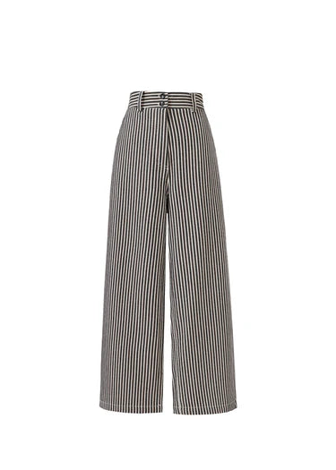 FRNCH "Swanne Trouser" (Chocolat)