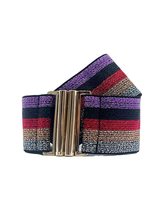 The Winter Elastic Belt is the perfect accessory to dress up any outfit. This stylish belt is made of elastic, making it comfortable and easy to wear. It features a sparkle design that adds a touch of glamour to any look.
