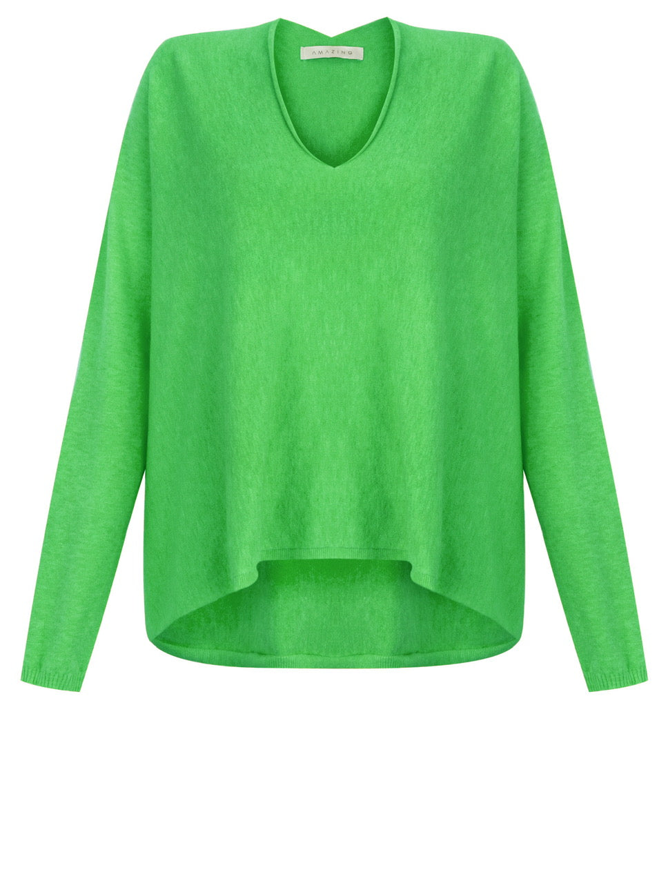 Brightly coloured one size winter knitwear