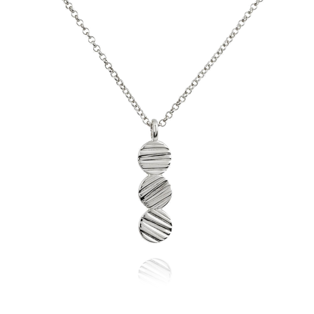 Origins Trio Necklace Silver